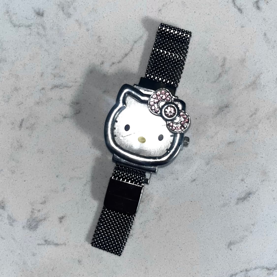 Vintage Hello Kitty Metal Cubic watch 상품이미지2