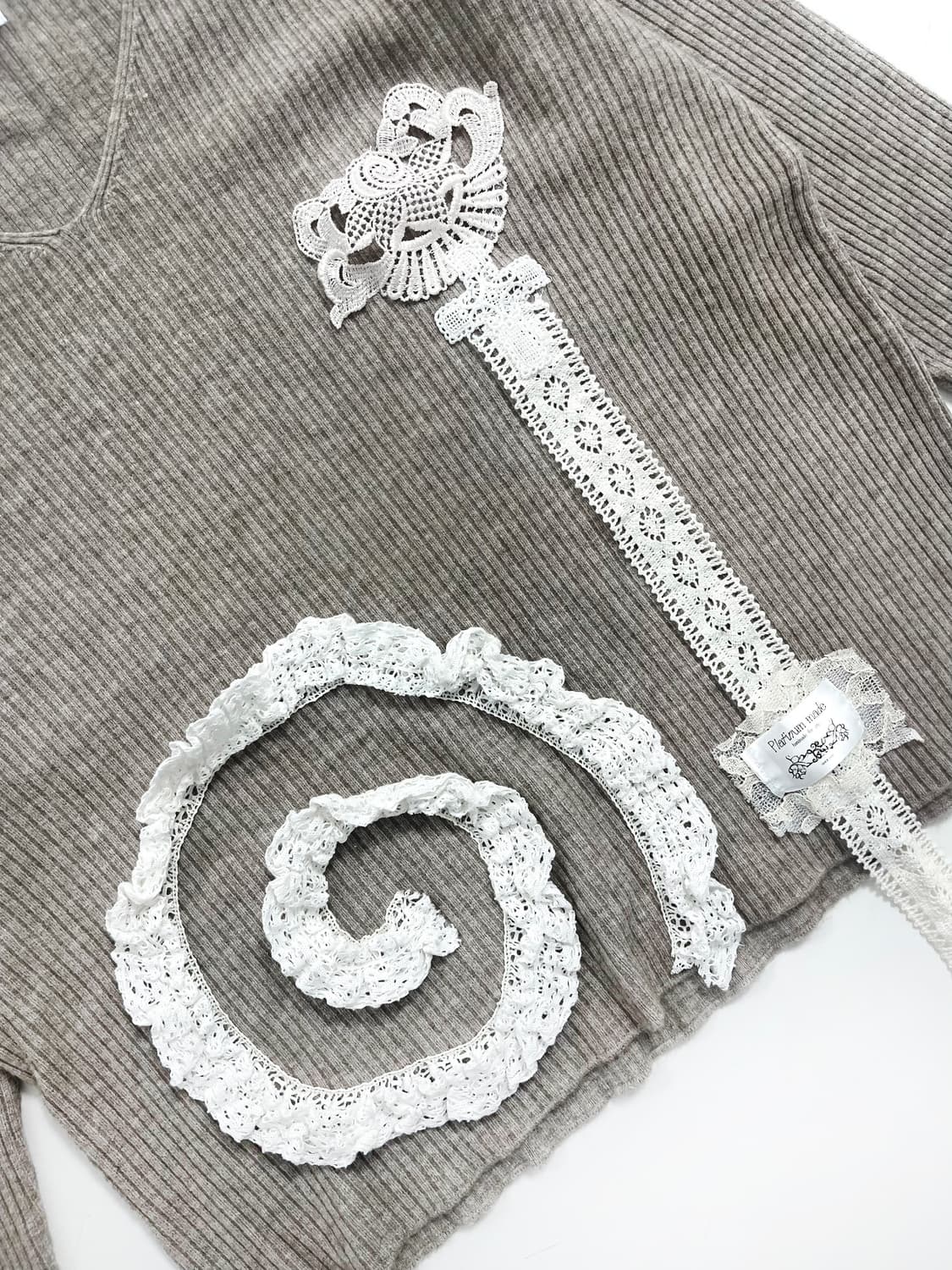 Lace Spiral Knit 상품이미지4