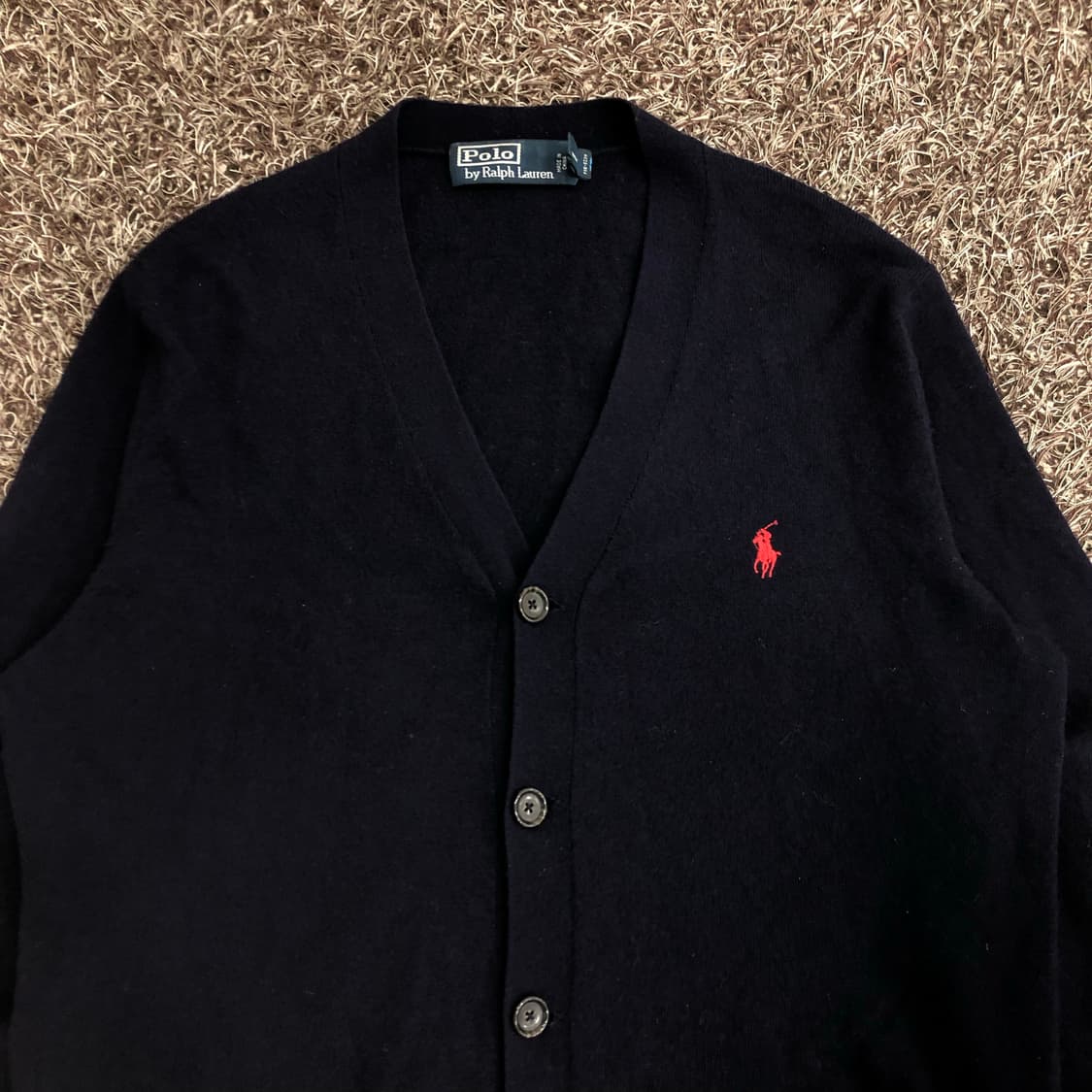 폴로 랄프로렌 엘보우 패치 울 가디건 상품이미지2