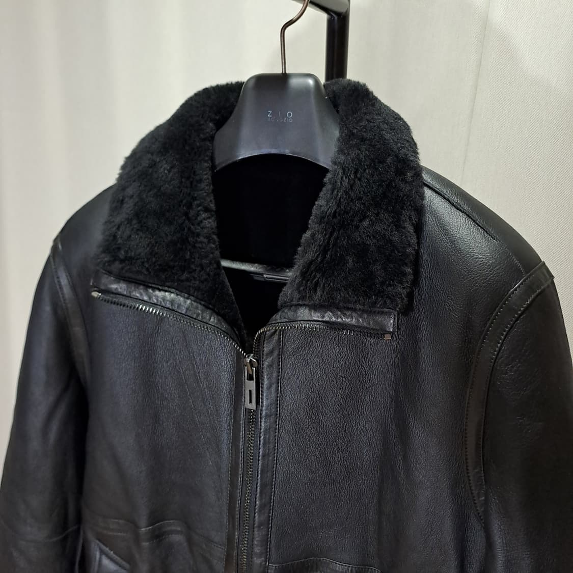 (택포) 코모도 20FW 메리노램 양가죽 무스탕 100-105 B451 상품이미지3