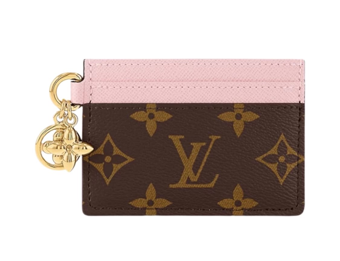 루이비통 LV참 카드 홀더 모노그램 핑크 카드지갑 판매해요! 상품이미지1