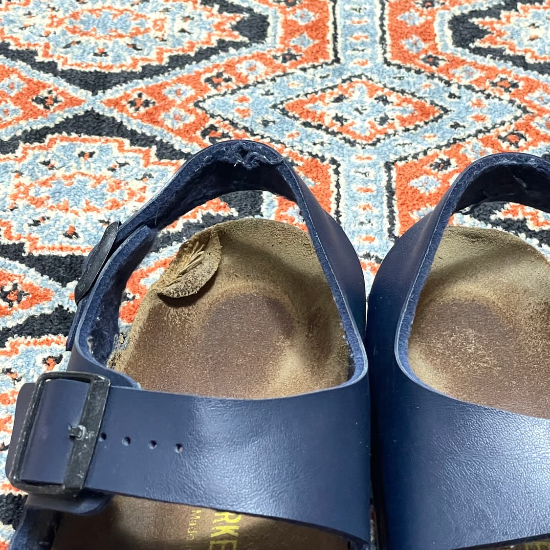 버켄스탁 밀라노 네이비 샌들 260 상품이미지5