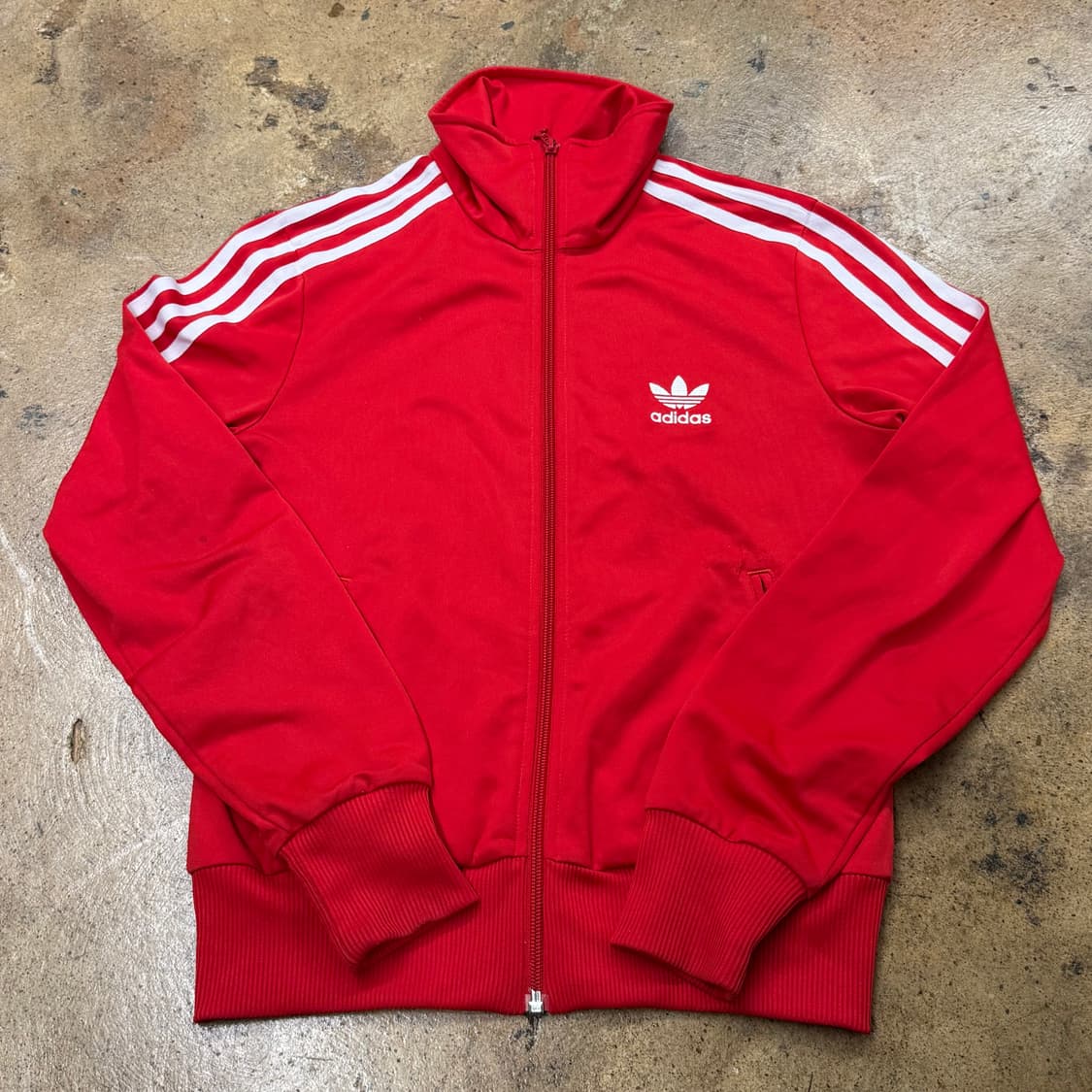 [정품/90] 아디다스 삼선 트랙탑 레드 져지 b18 상품이미지2