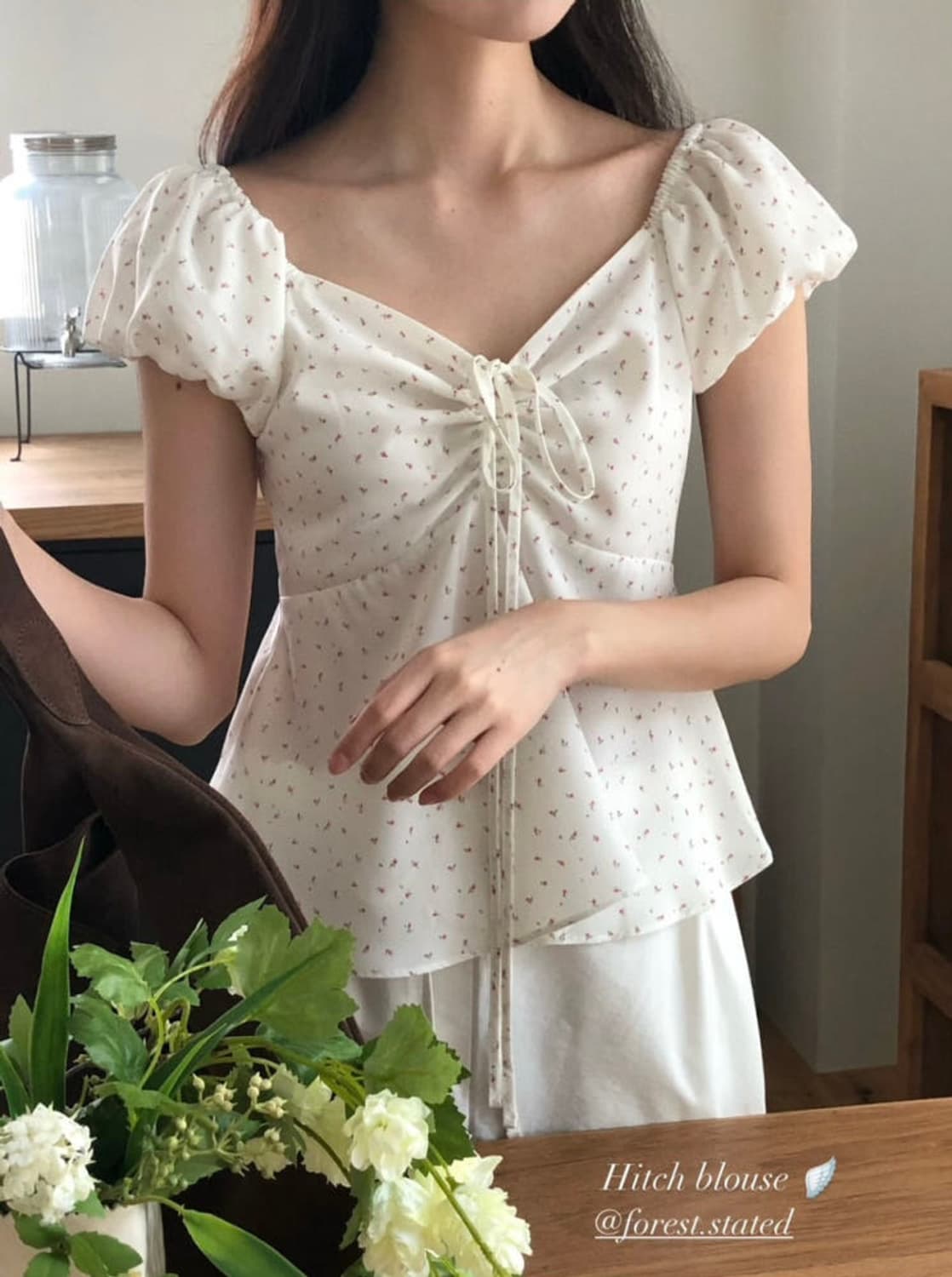forest 히치 블라우스 상품이미지1