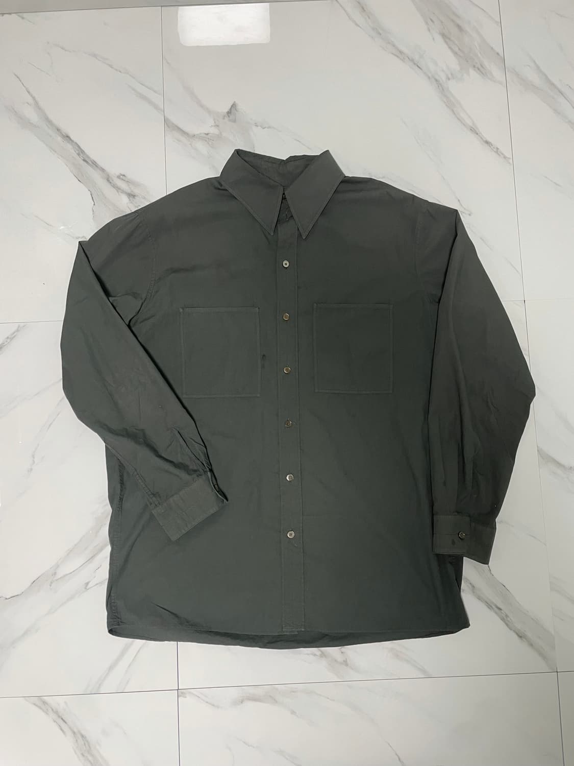 르메르 트렌치 셋업 50/48 딥포레스트 상품이미지4