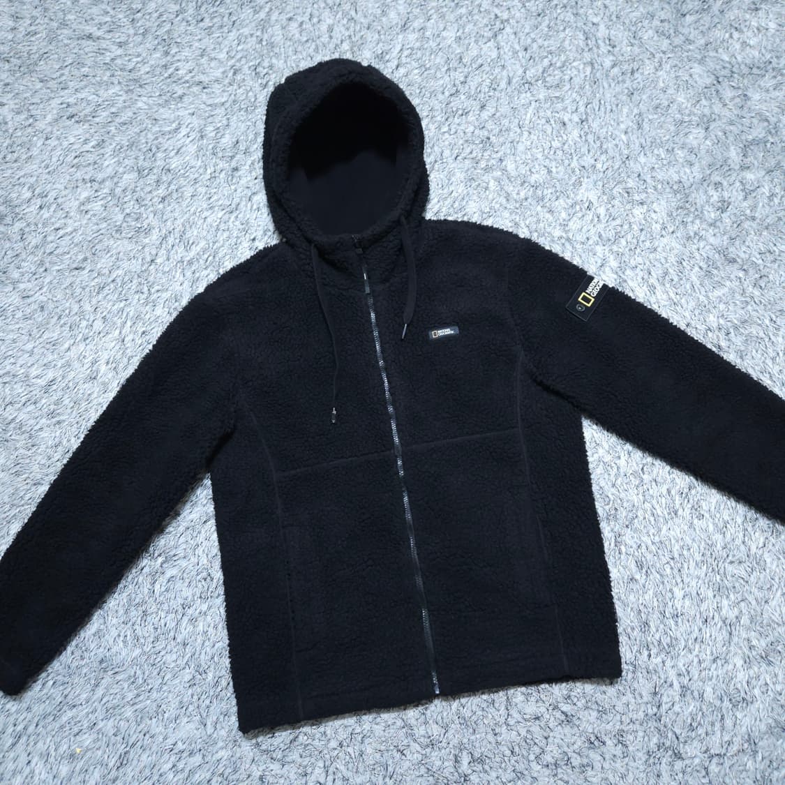 내셔널지오그래픽) L 남자 플리스 풀집업 뽀글이 / 왕눈이샵 상품이미지2