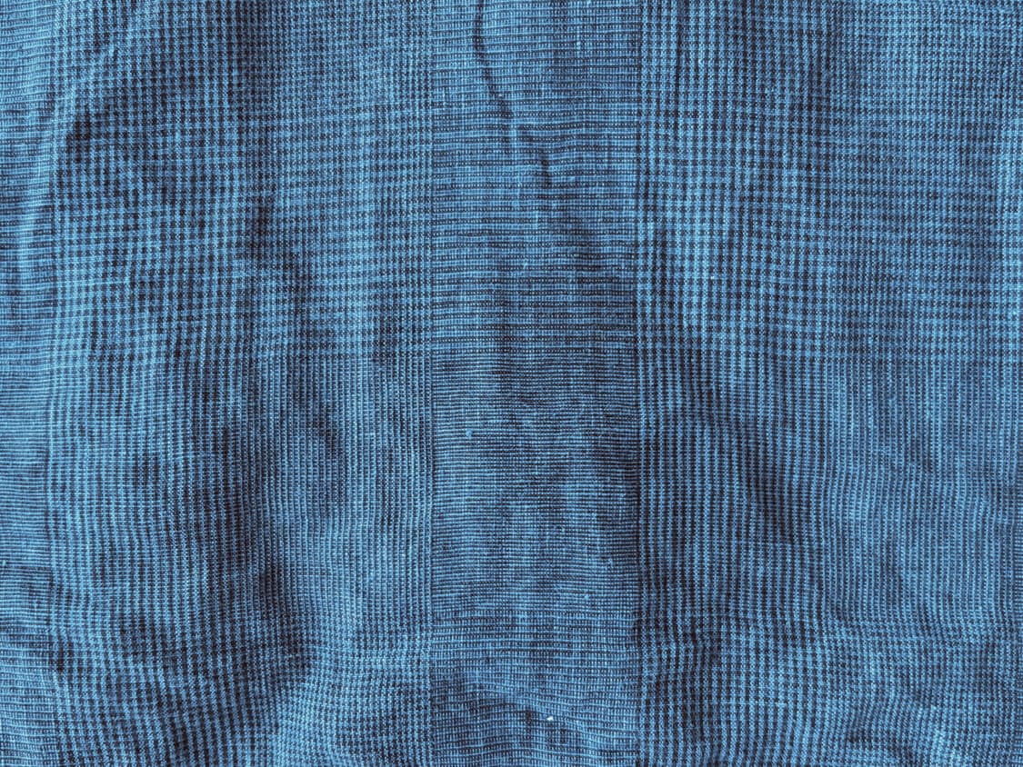 Orslow Indigo Linen Work Shirt Indigo Ch 상품이미지3