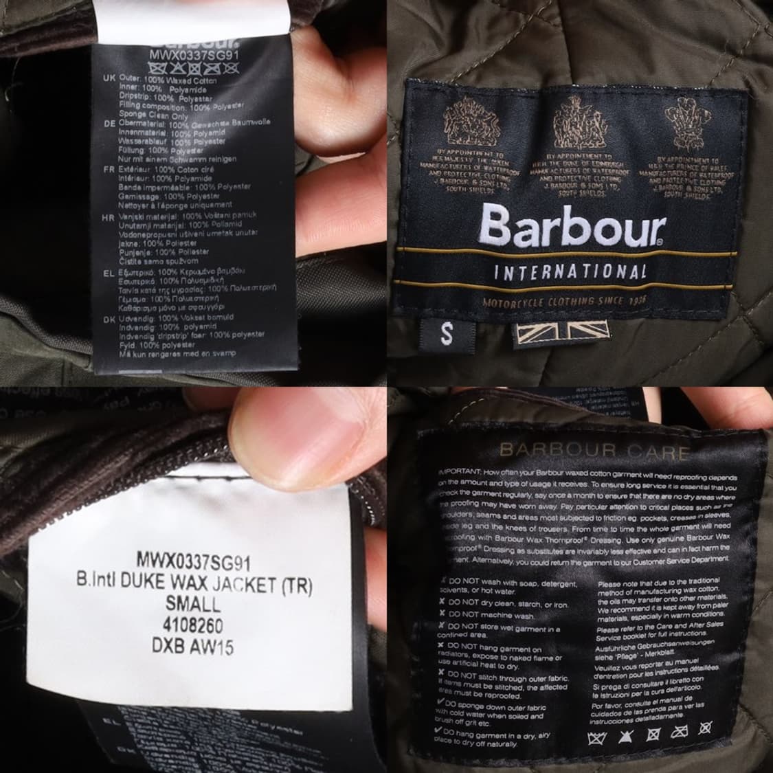 바버 Barbor Duke Wax Jacket 
 상품이미지7