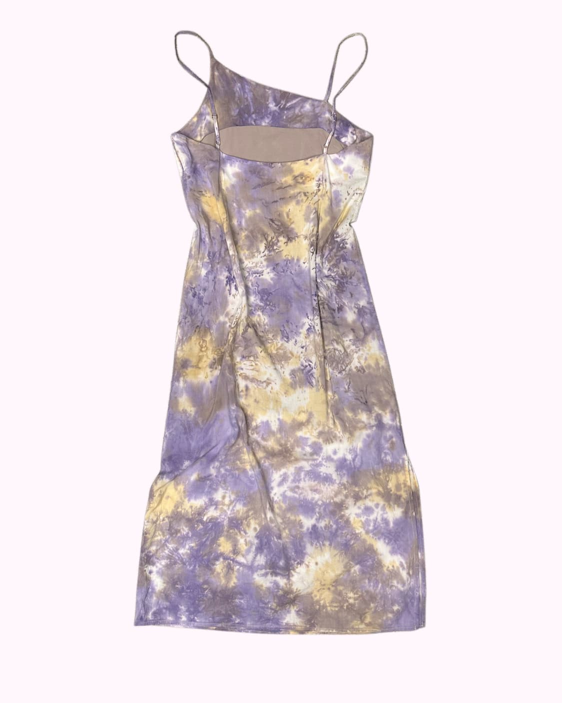 purple tie-dye unbalance dress 상품이미지5