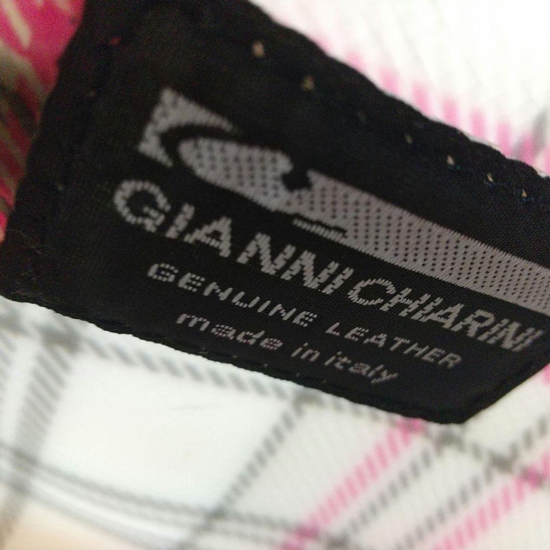 체크무늬 PVC백 🌀 상품이미지3