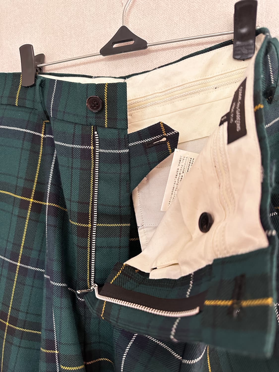 Comme des Garçons Plaid Dropcrotch  상품이미지6