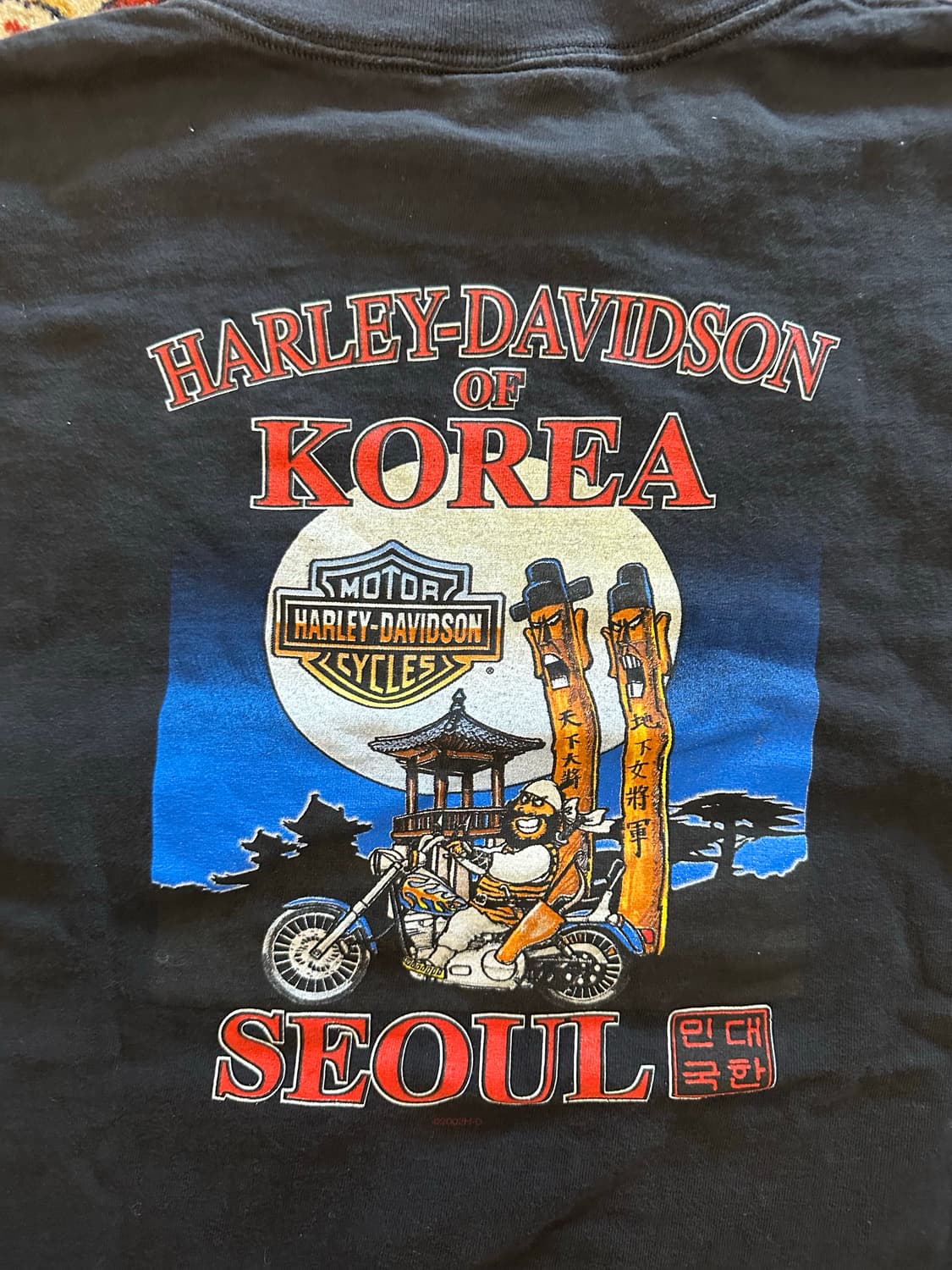 [희귀/USA] 2002 할리데이비슨 서울 코리아 "천하대장군" 상품이미지1