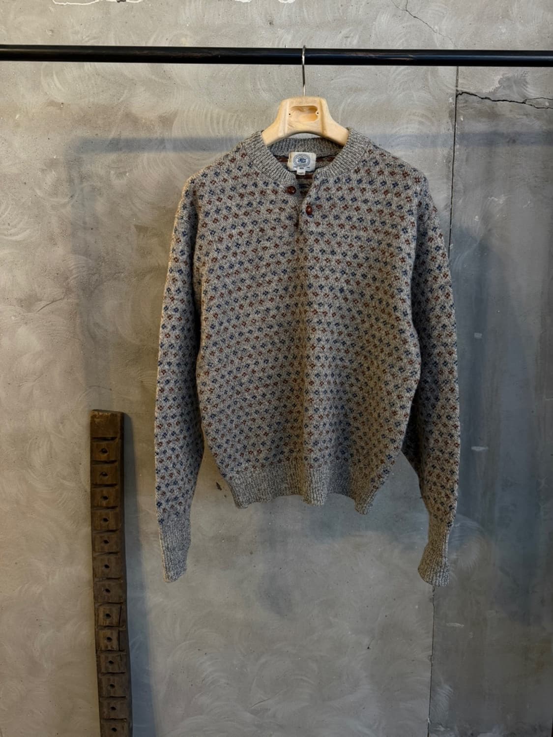 제이프레스 헨리넥 니트 100 상품이미지1