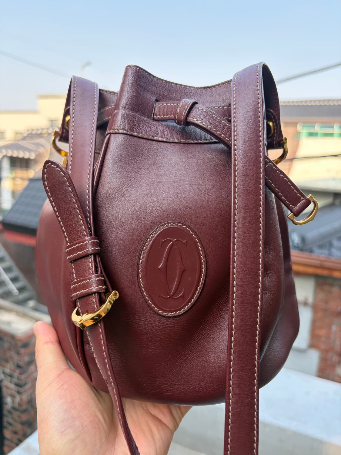 빈티지 까르띠에 복조리 백 상품이미지1