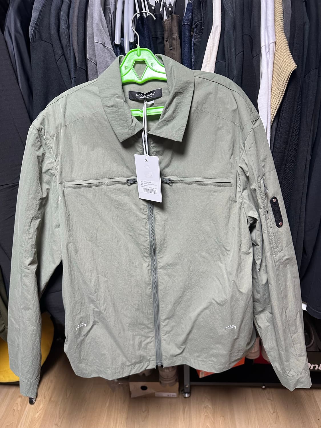 어콜드월 가우시안 셔츠자켓  상품이미지1