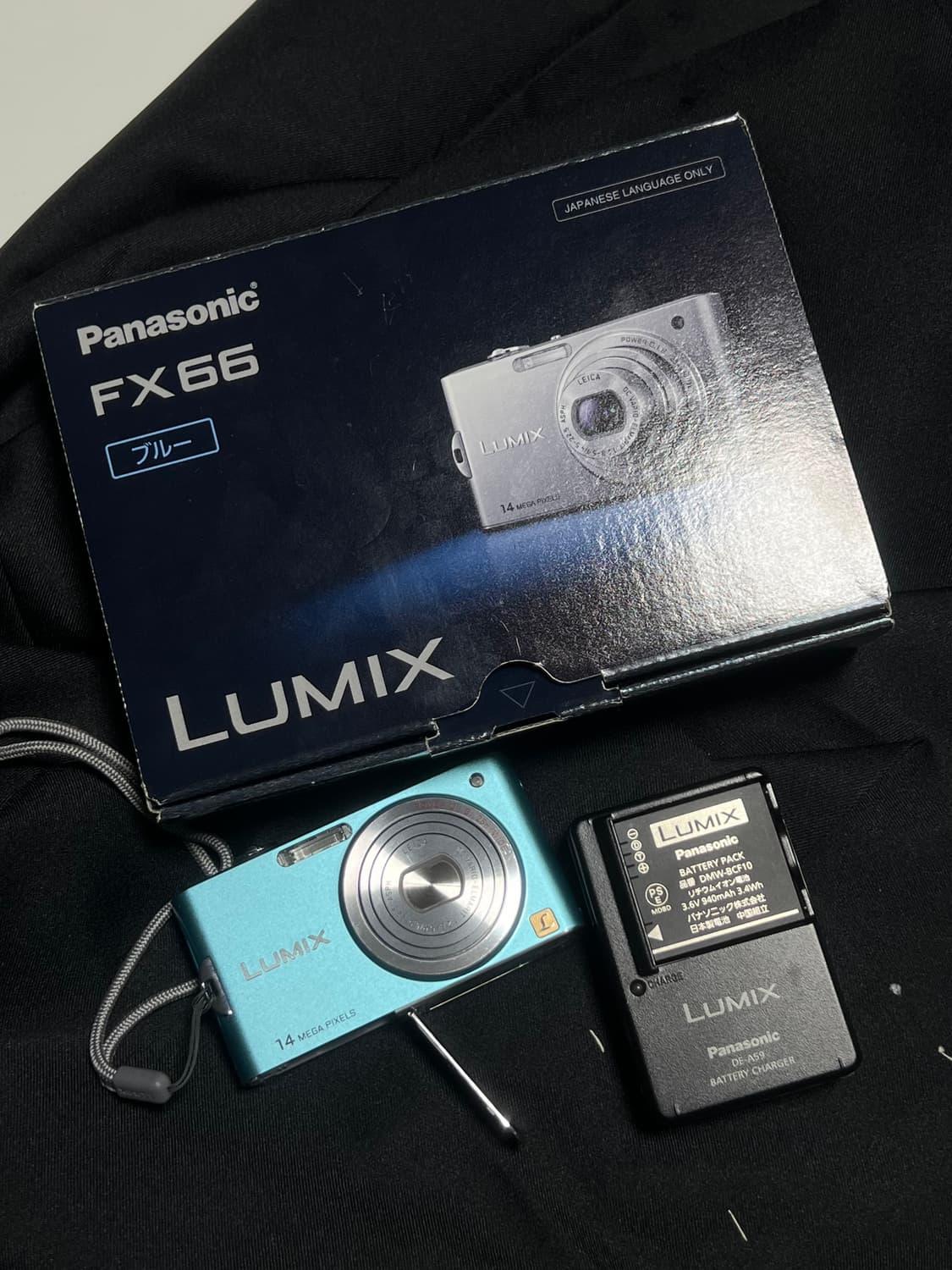 Panasonic DMC-FX66 파나소닉 루믹스 빈티지 디카 블루 풀박 상품이미지2