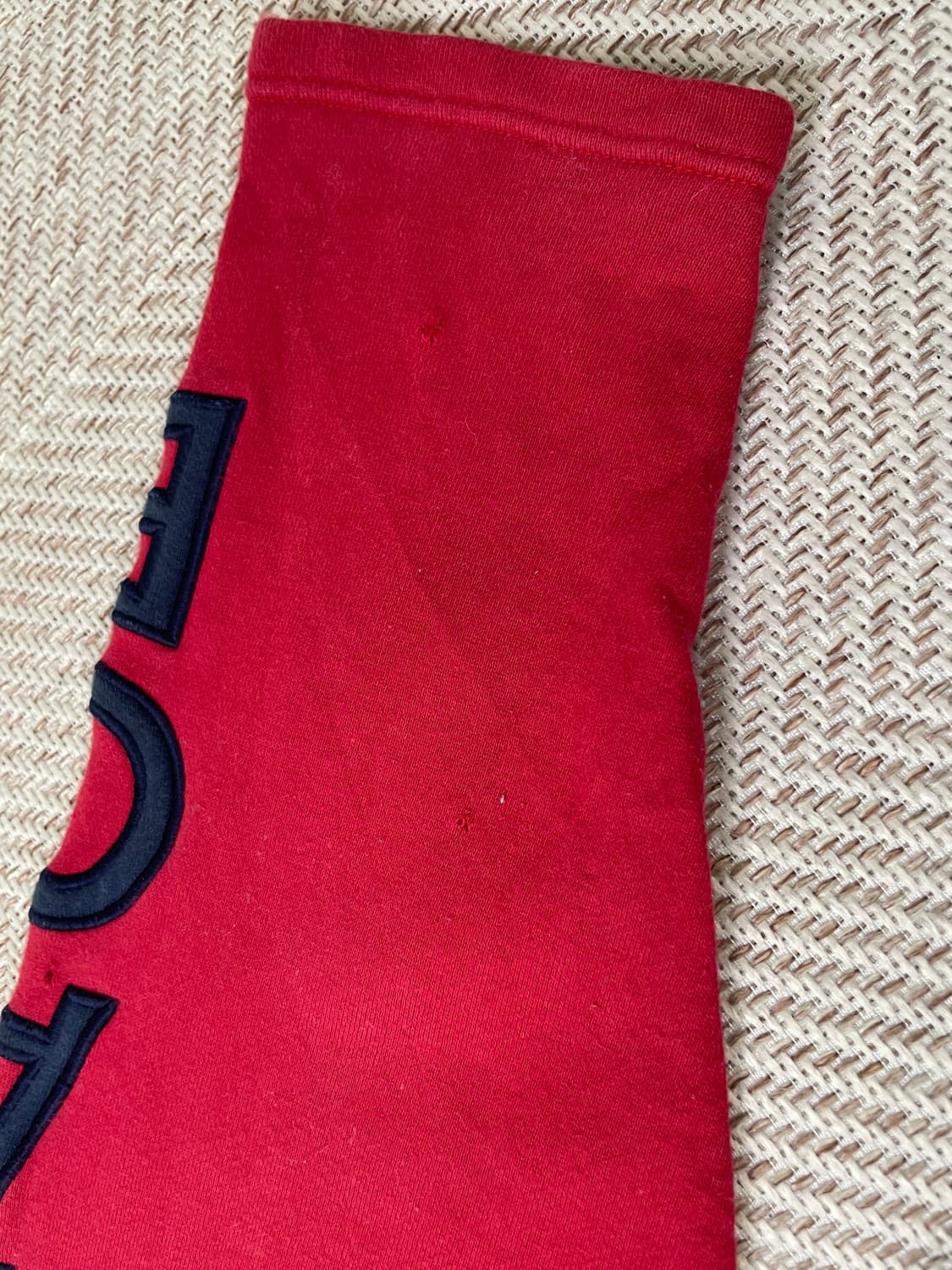 모스키노 주니어 앰퍼샌드 패치 스트라이프 후드 스웻셔츠 상품이미지9