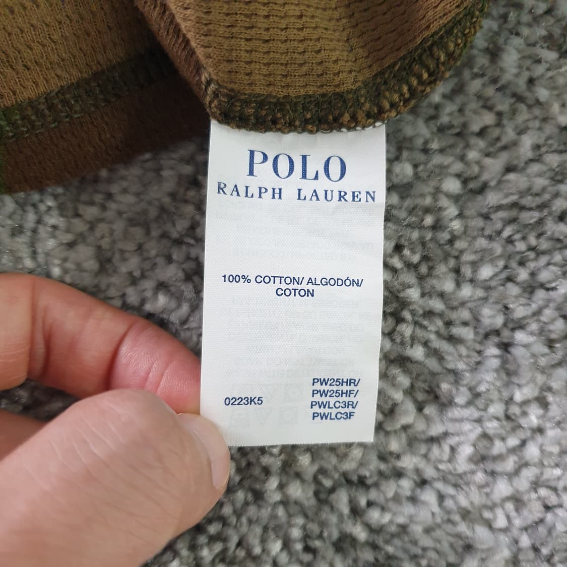 [무료배송] POLO RALPH LAUREN 카모플라주 긴팔 티셔츠 상품이미지4