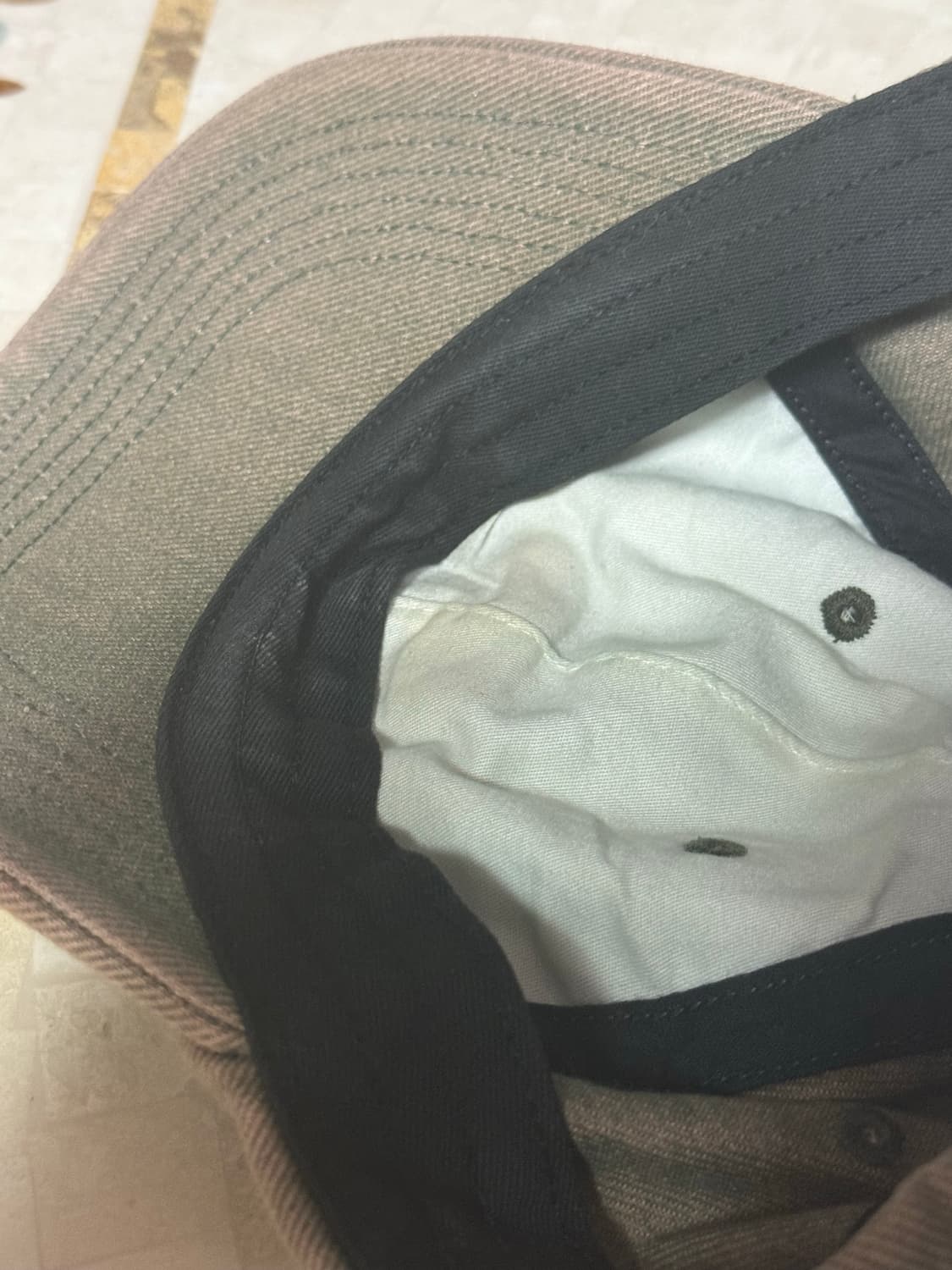 Supreme Washed Twill 6-Panel 상품이미지3