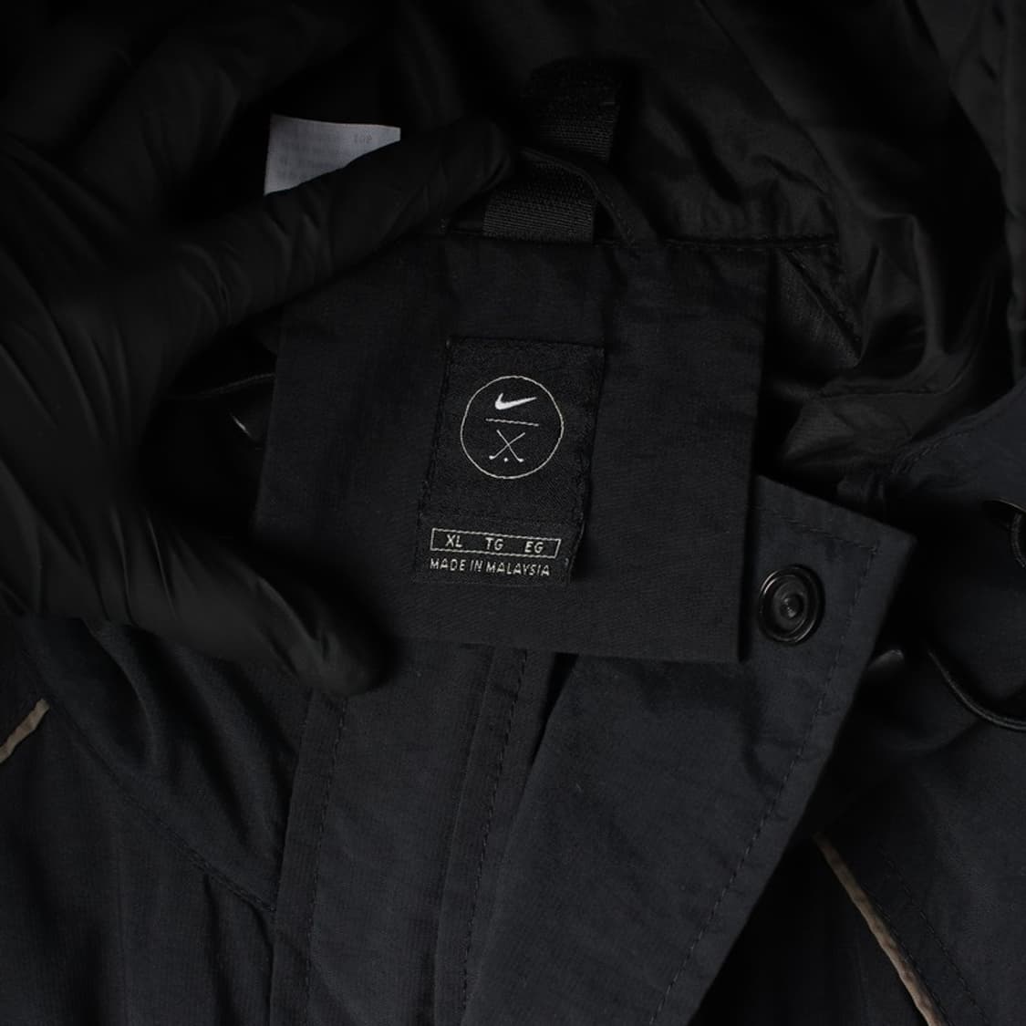 나이키 블랙 래글런 후드 바람막이 자켓 XL 상품이미지6
