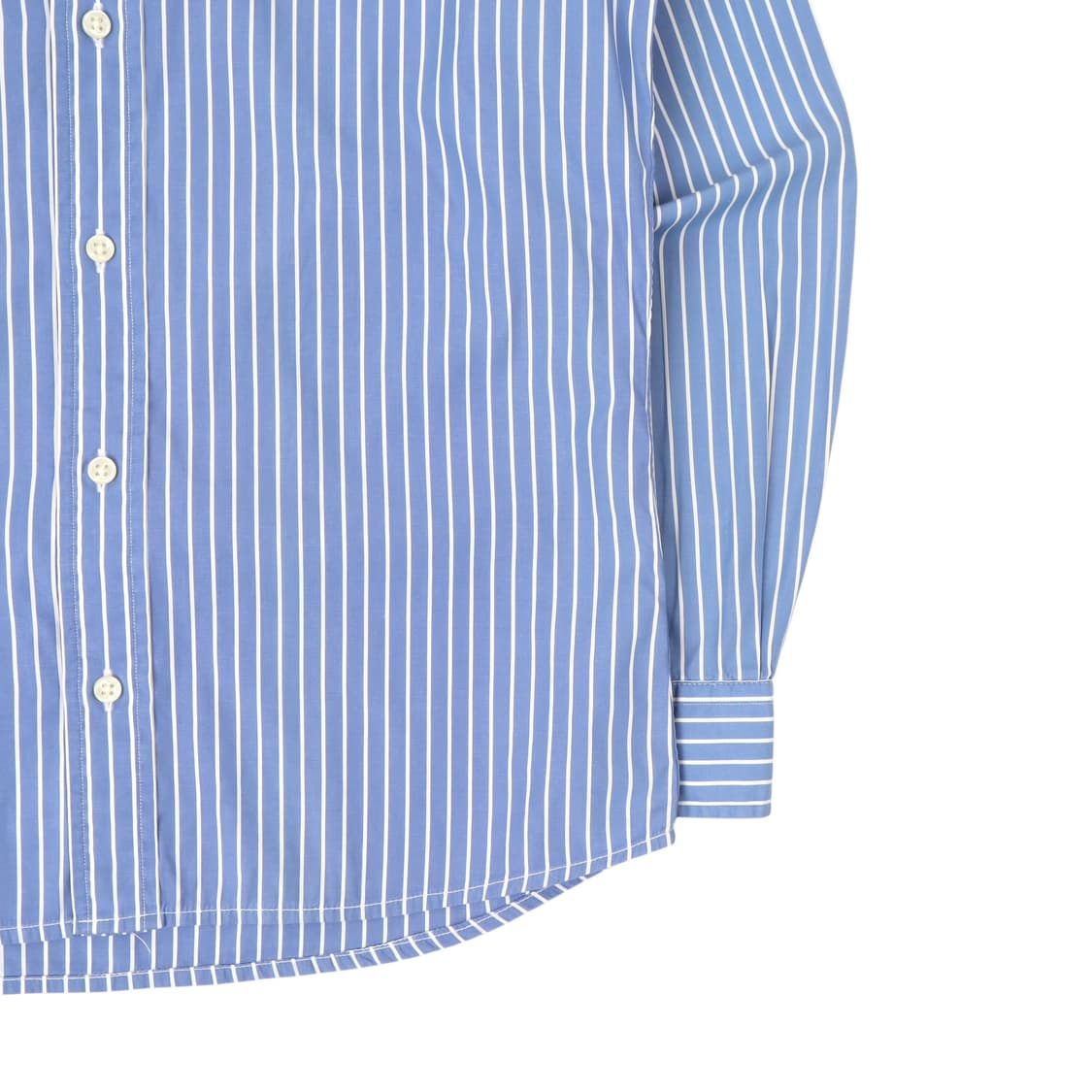폴로 랄프로렌 블루 스트라이프 코튼 셔츠 상품이미지4