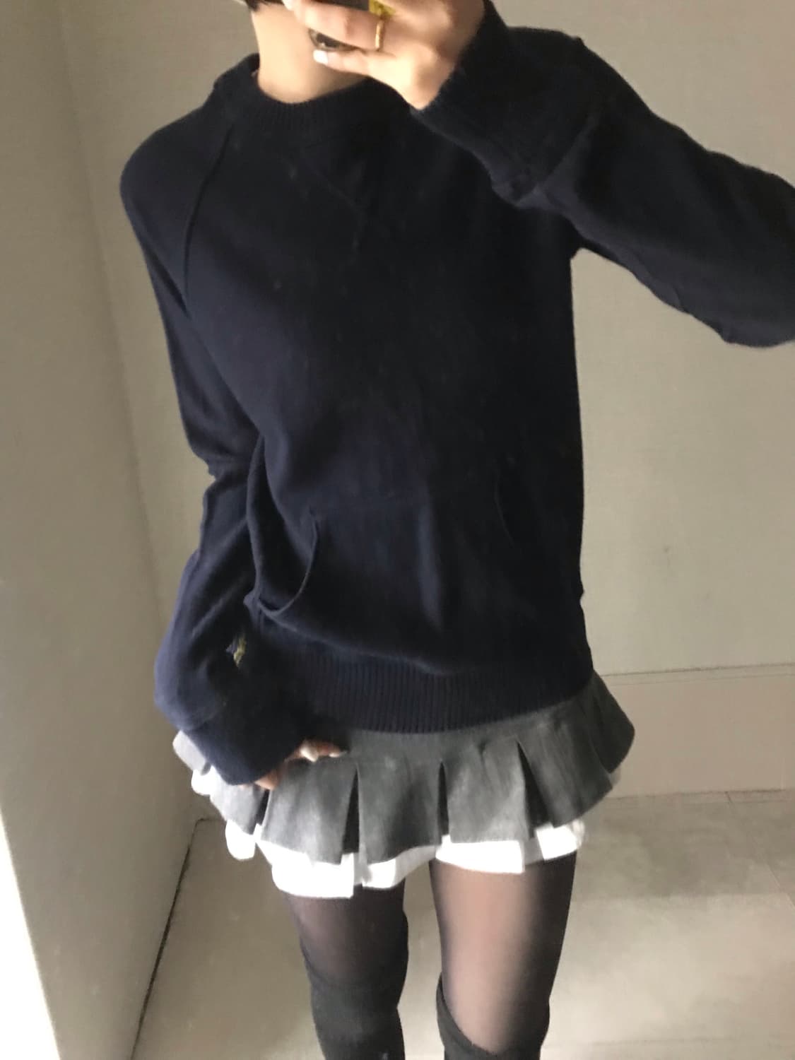 폴로 진스 네이비 니트 상품이미지3