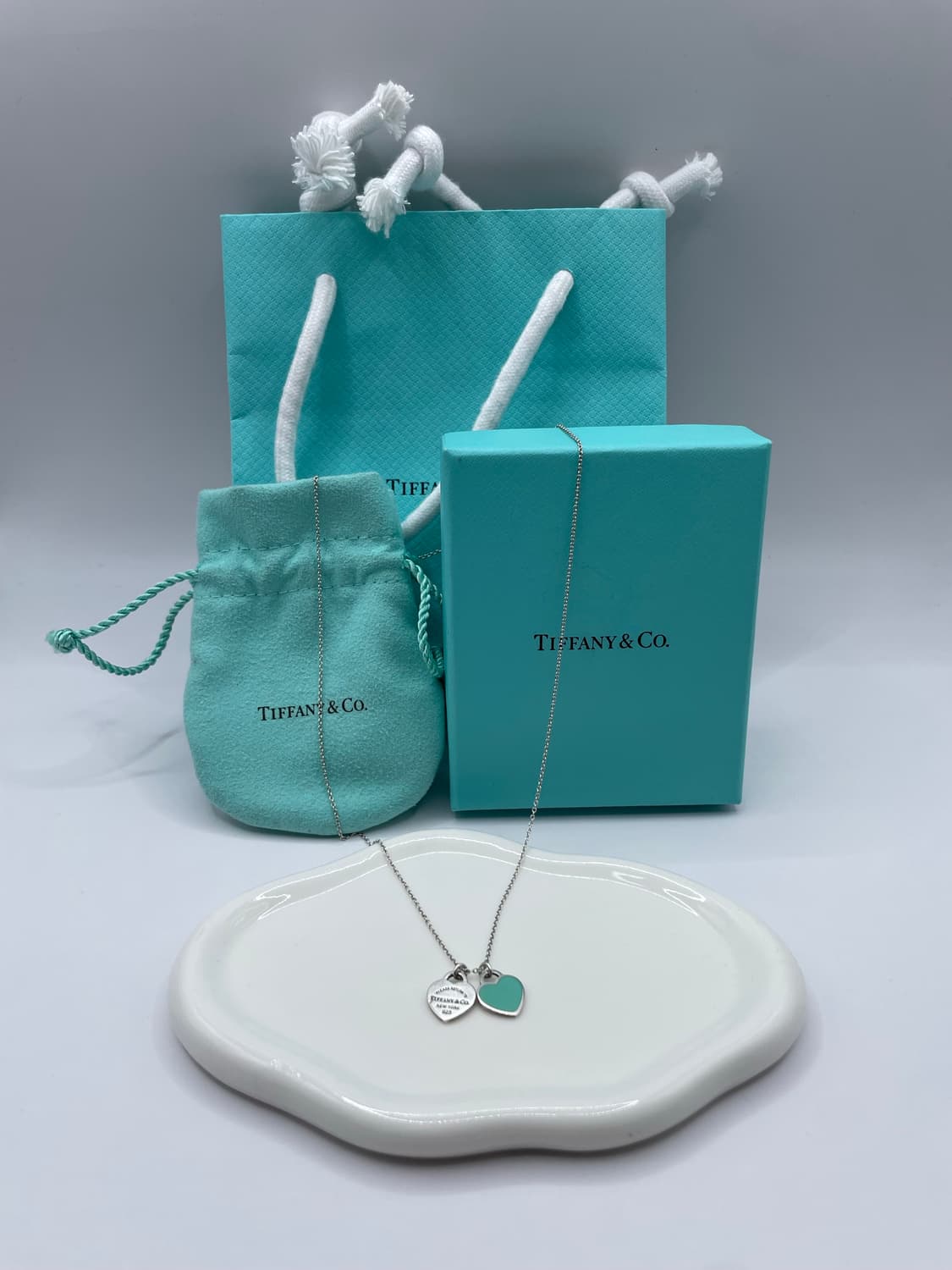 티파니앤코 목걸이 리턴 투 더블 하트 네크리스 미니 상품이미지1