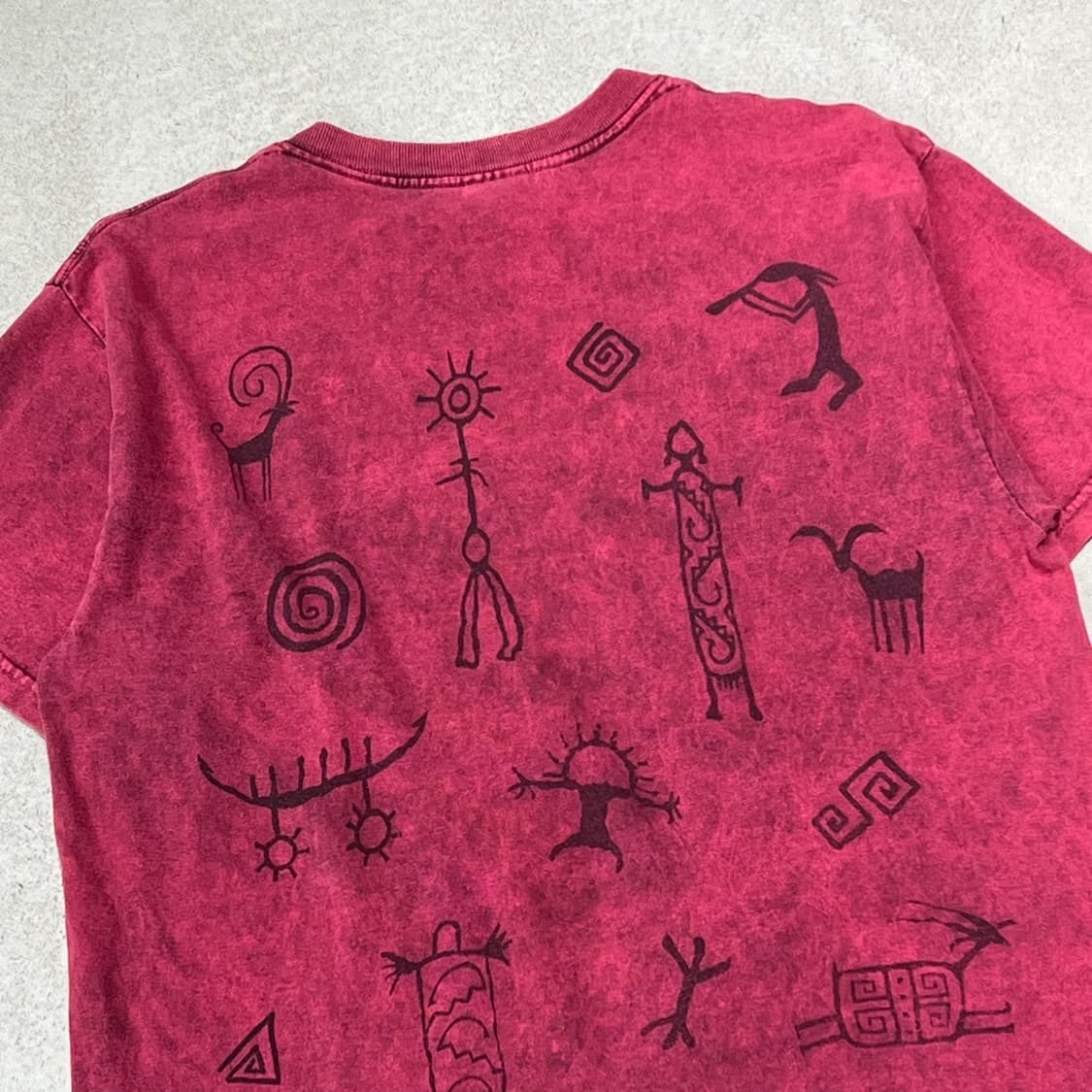 길단 패턴 반팔티셔츠 s10468 상품이미지4