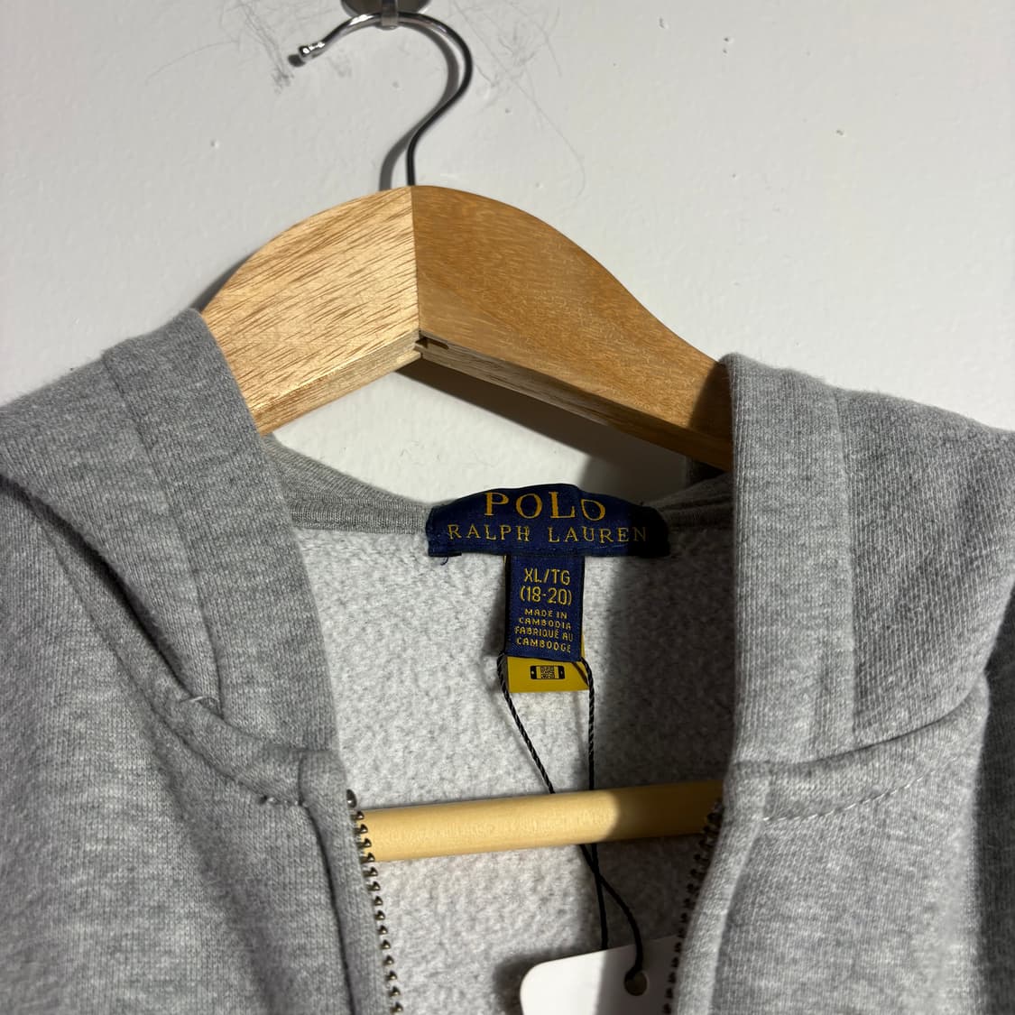 폴로랄프로렌 그레이 포니 후드집업 (무료배송) 상품이미지3