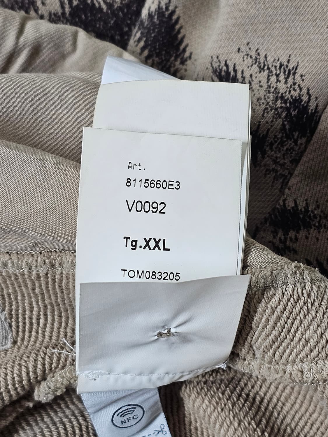 스톤아일랜드 카모플라주 오버사이즈 하프집업 상품이미지8