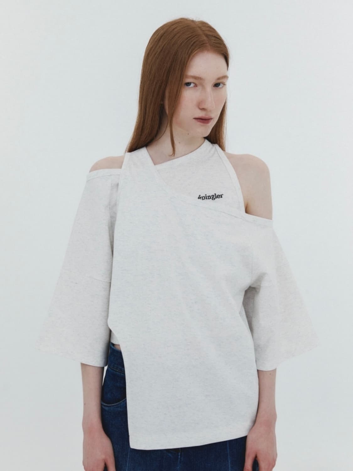 에핑글러 layerd half sleeve T 오트밀 미사용품 상품이미지1