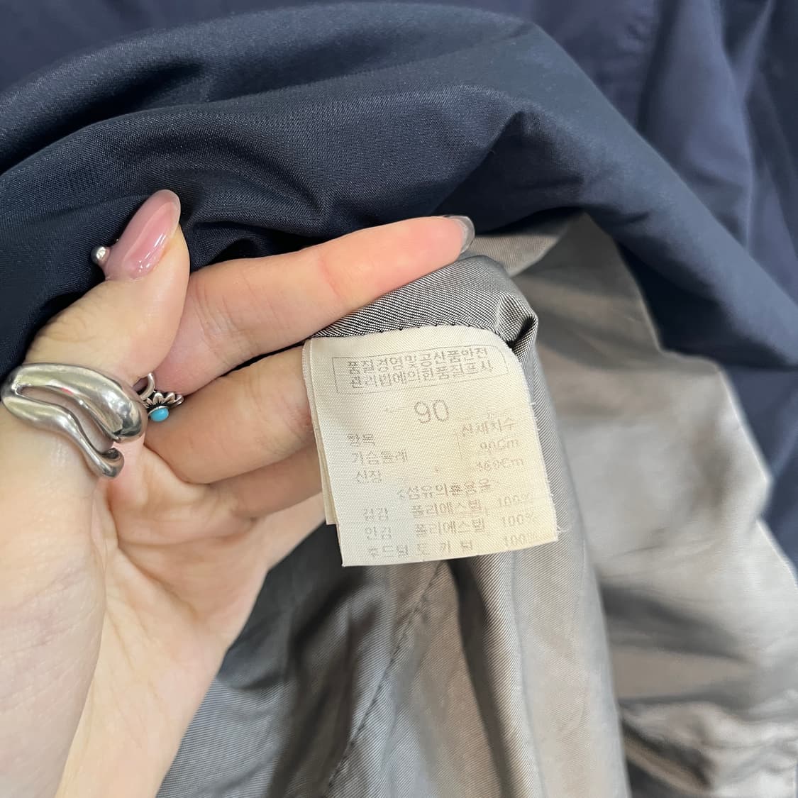 빈폴 여성 거위털 패딩 90 상품이미지4