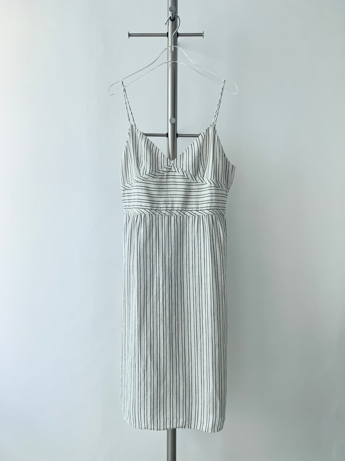 Striped Linen Sleeveless Dress 상품이미지3