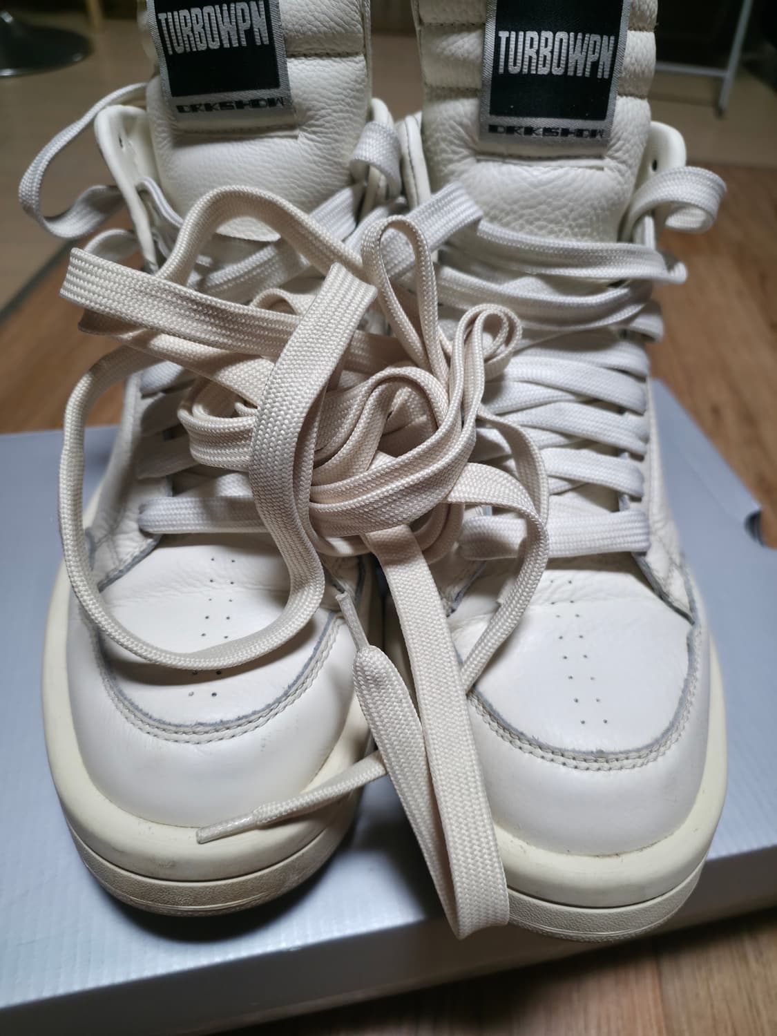 릭오웬스 컨버스 터보웨폰 (에그렛) 270 판매 합니다. 상품이미지7