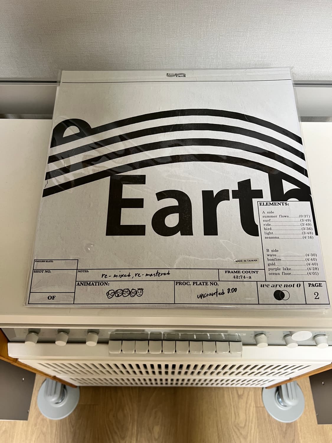 [LP] 웨이브 투 어스 uncounted 0.00 LP 초판 클리어 상품이미지3