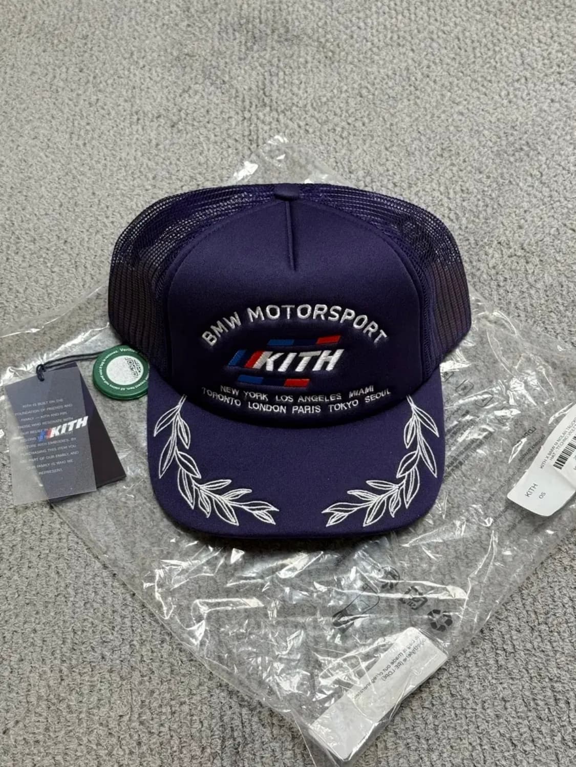 kith x bmw 트러커캡 상품이미지1