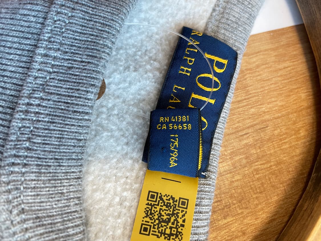 폴로 랄프로렌 로고 맨투맨(QR정품인증) 상품이미지6