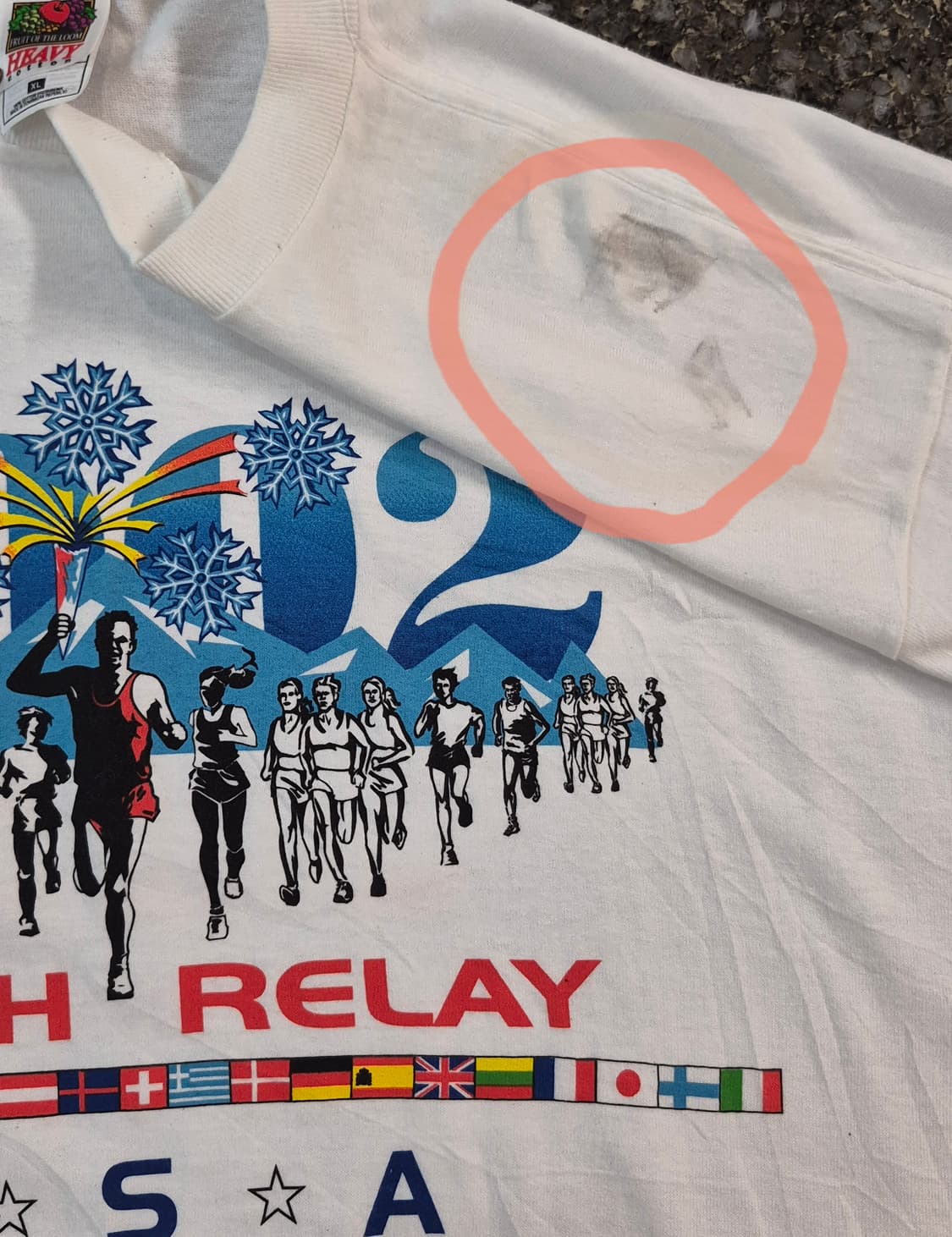 2002 Winter Olympic Vintage T-Shirt (XL) 상품이미지9