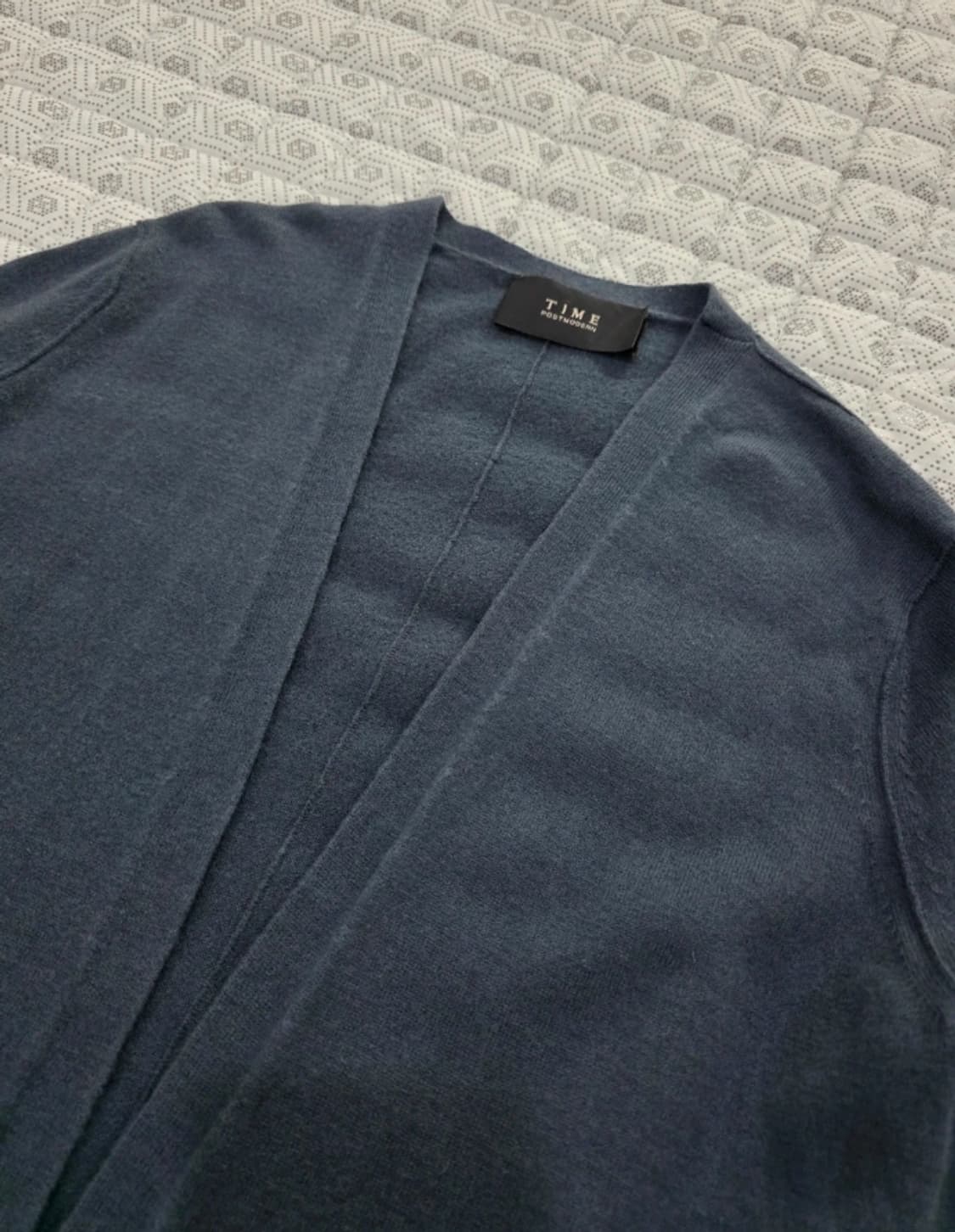 TIME 네이비 롱 가디건 ~55반 상품이미지6