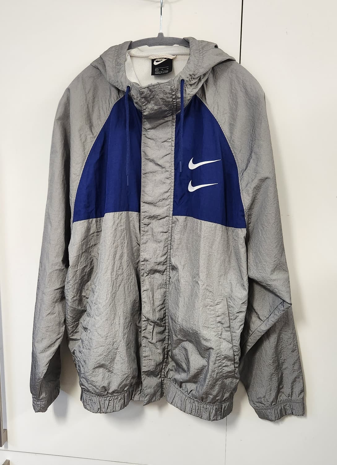 나이키 스우시 바람막이 후드 자켓 XL 상품이미지1
