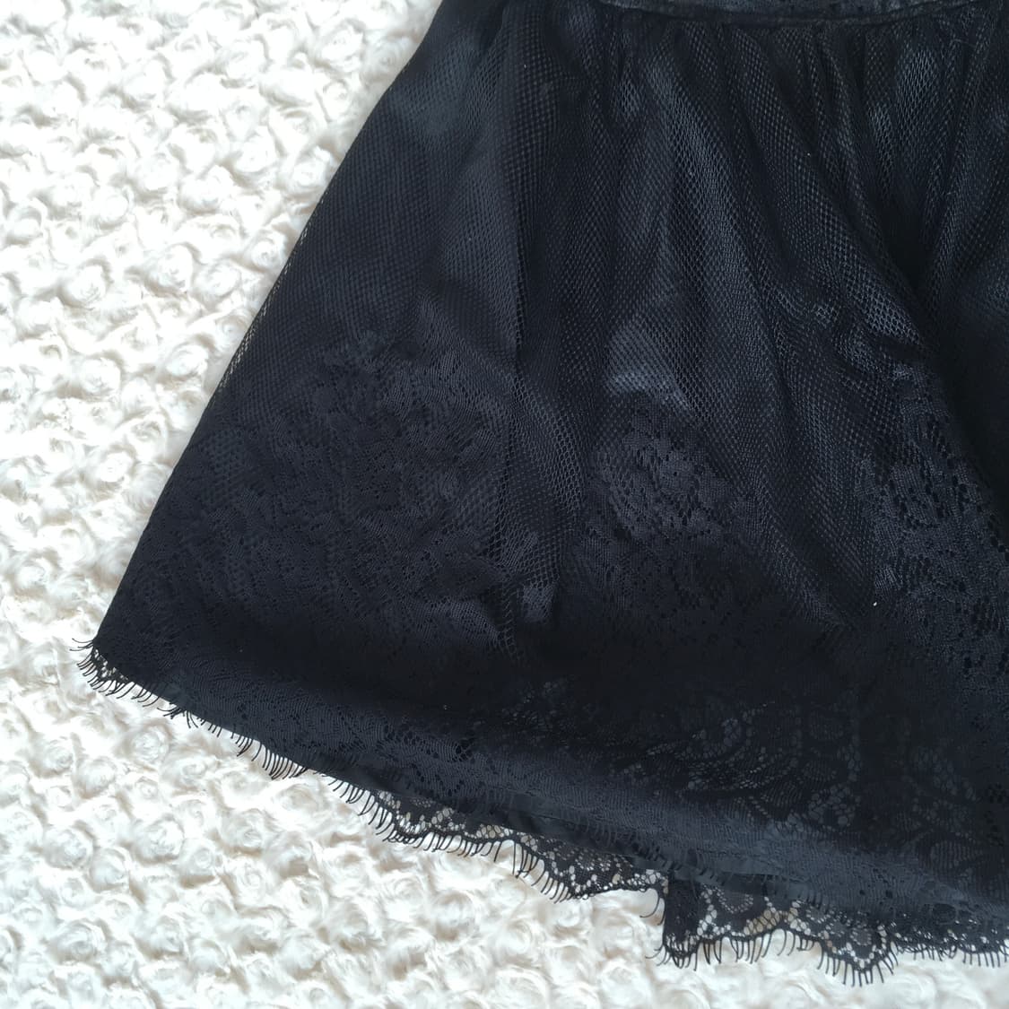 jpn vintage ingni black lace skirt 상품이미지2