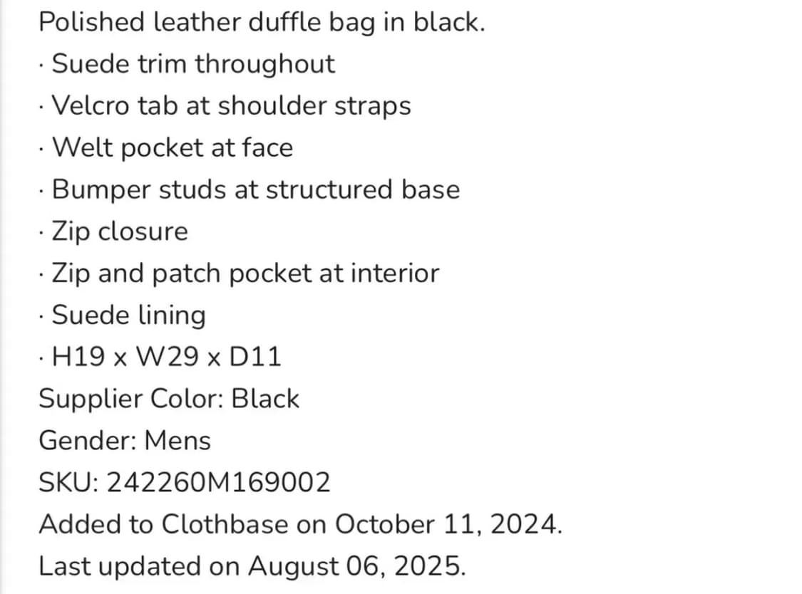 xlim ep.6 레더 빅백 상품이미지4