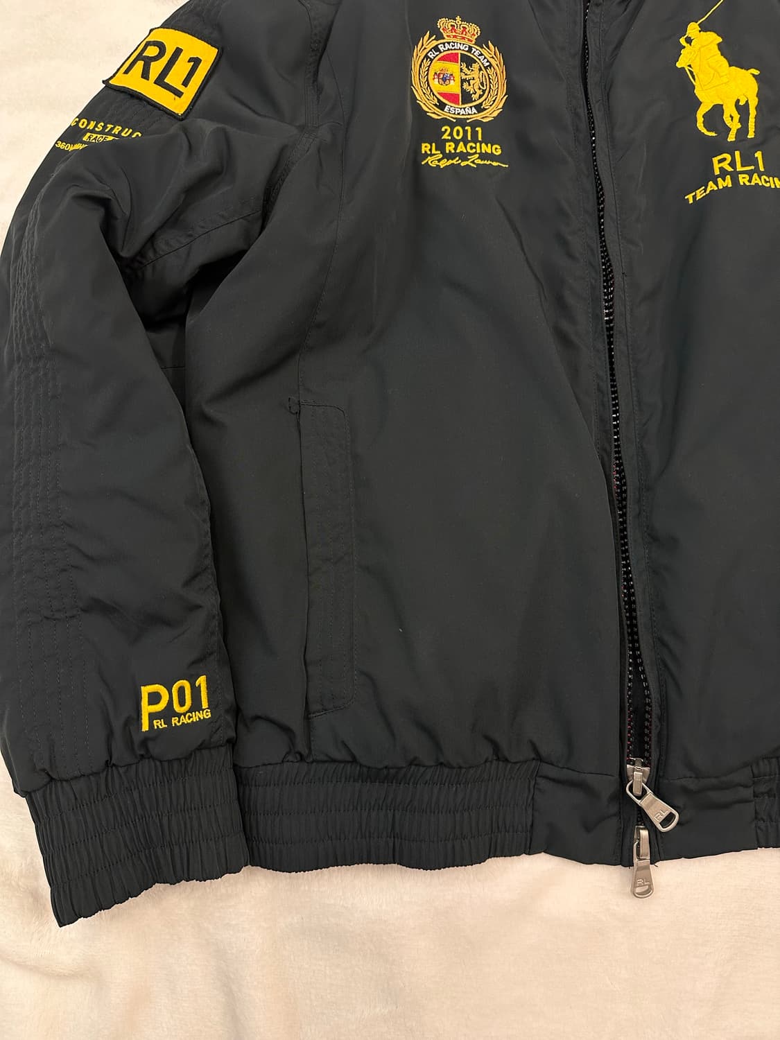 (L)폴로 빅포니 에스파냐 레이싱 봄버 자켓 상품이미지4