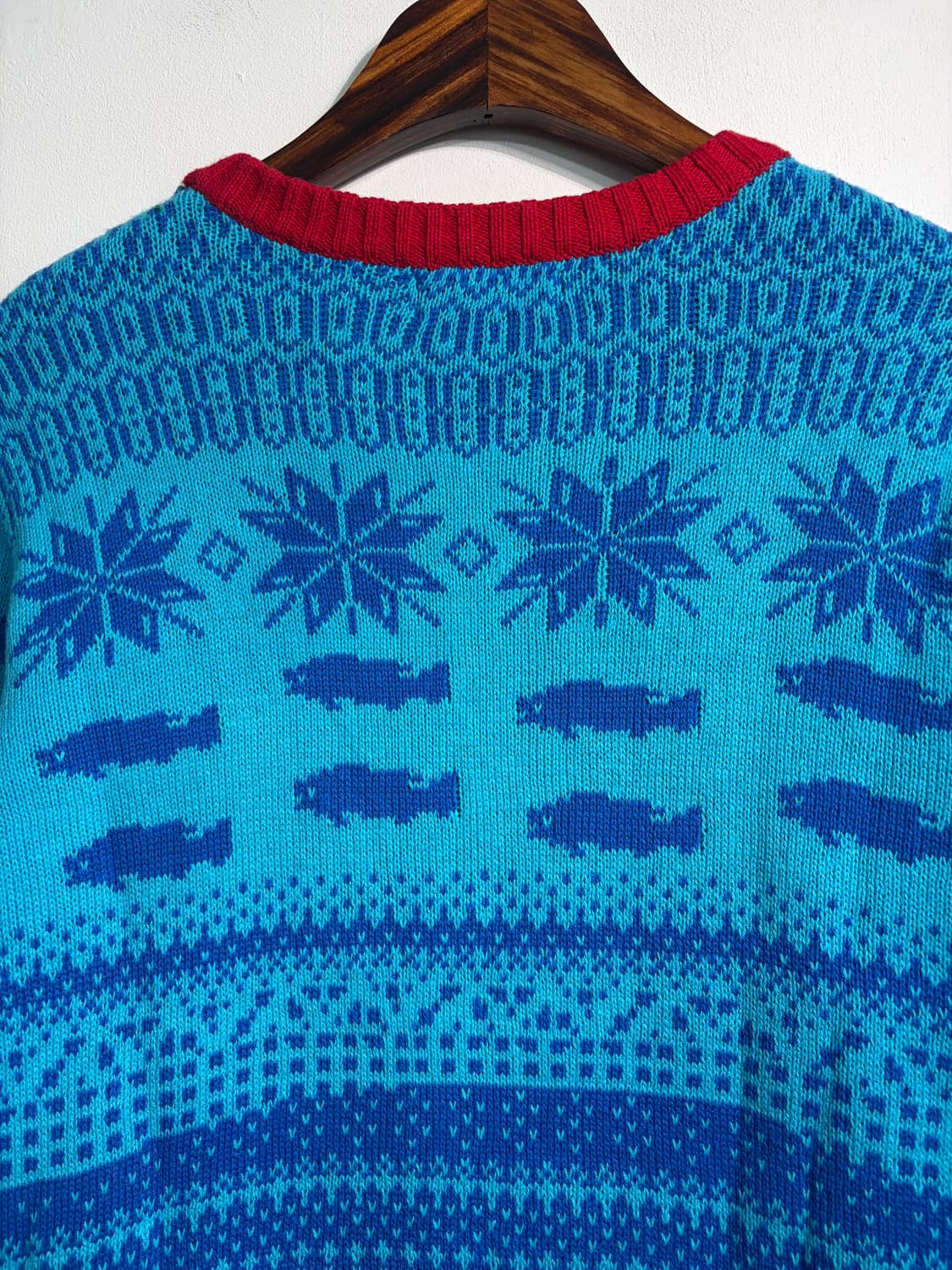 U.S.A. 크리스마스 매너티 어글리니트 코튼100%  상품이미지10