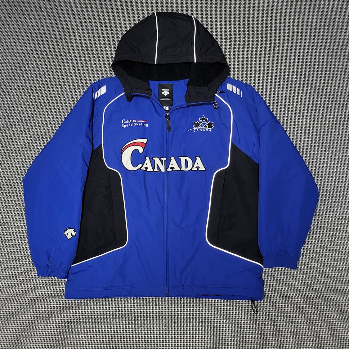 데상트 캐나다 스피드 스케이팅 패딩 자켓 (L) 상품이미지1