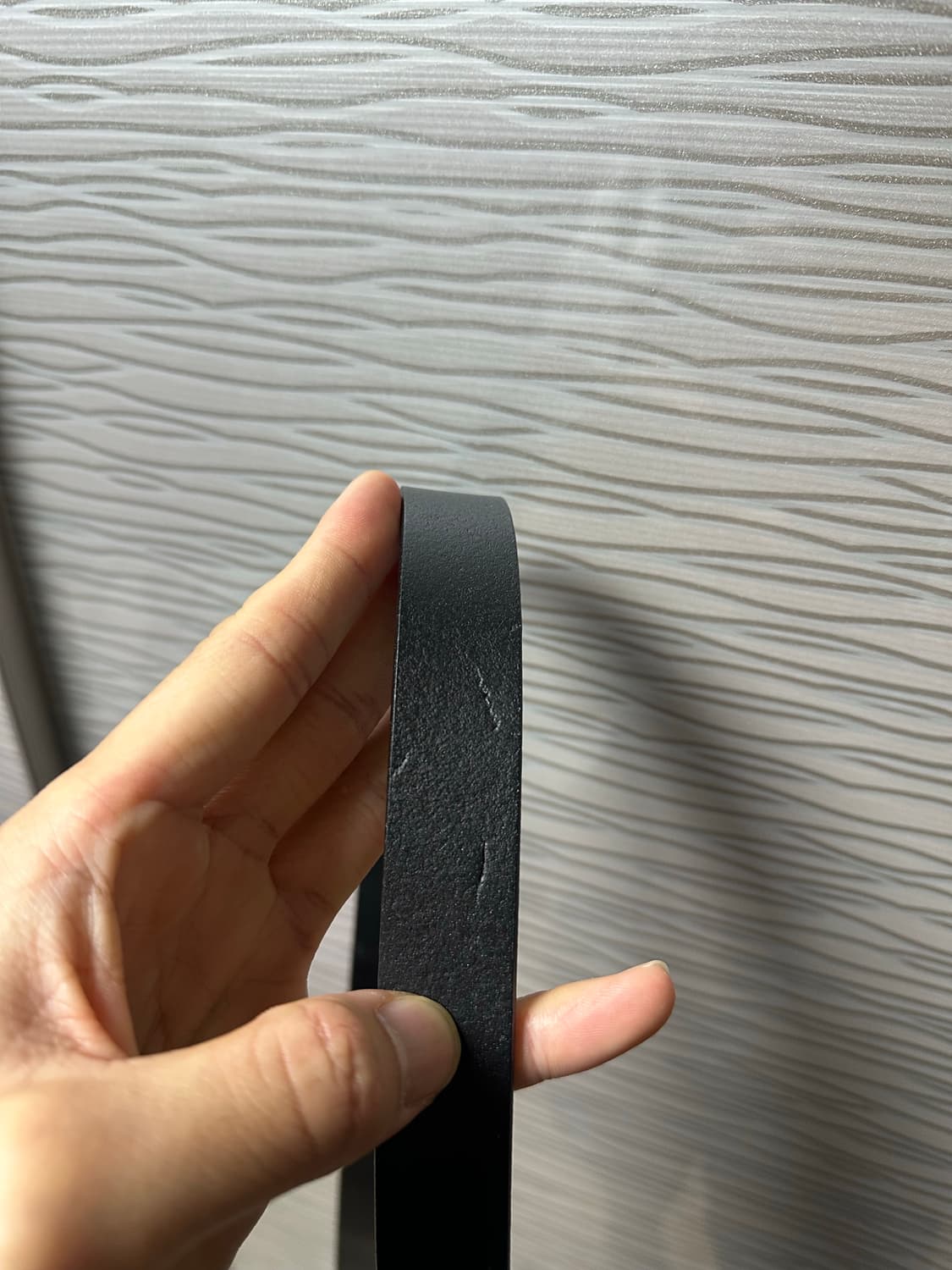 SUNFLOWER SIMPLE BELT 2,5CM Black 상품이미지2