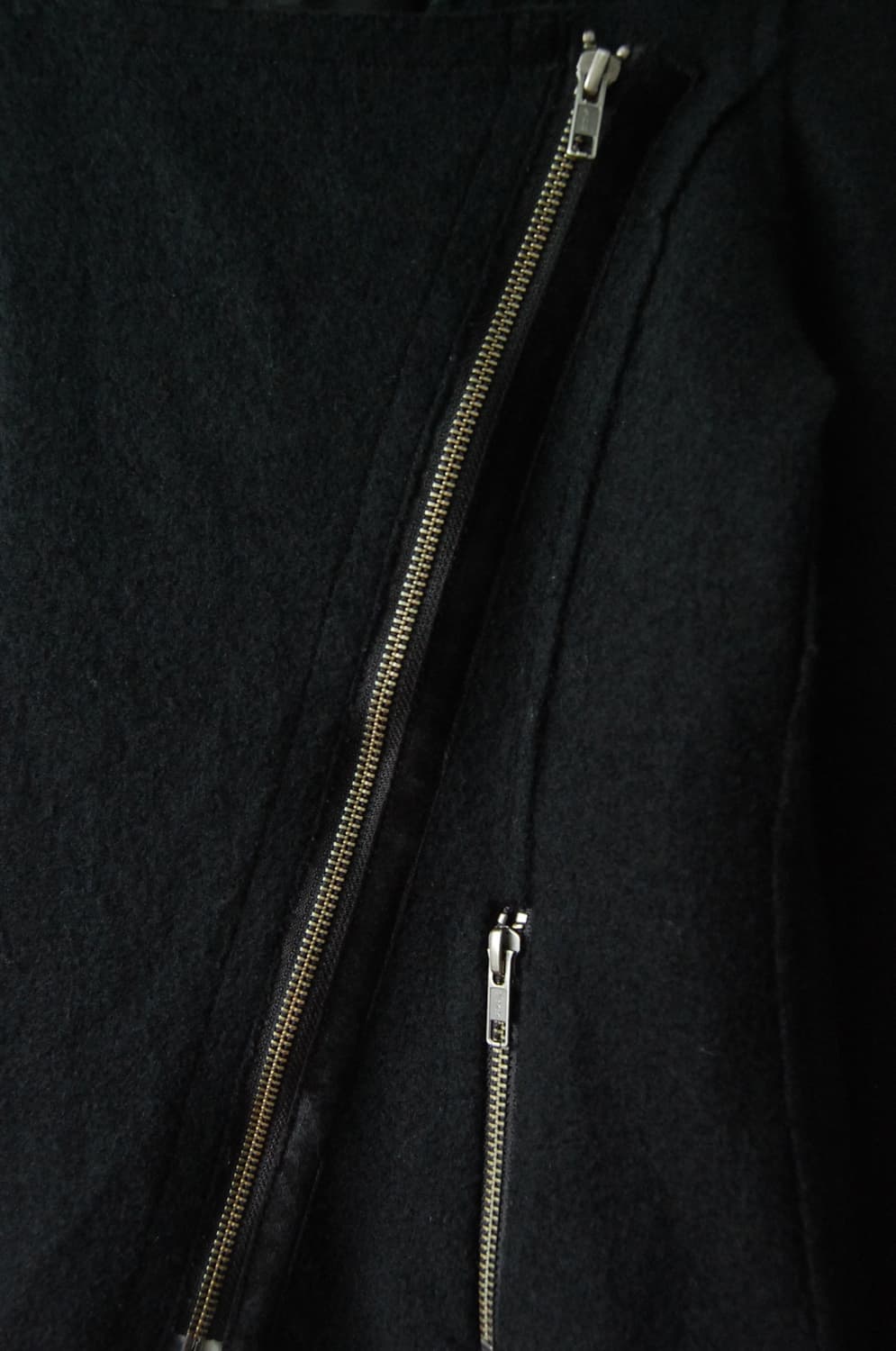 Wool unbalance 2way jacket 상품이미지8