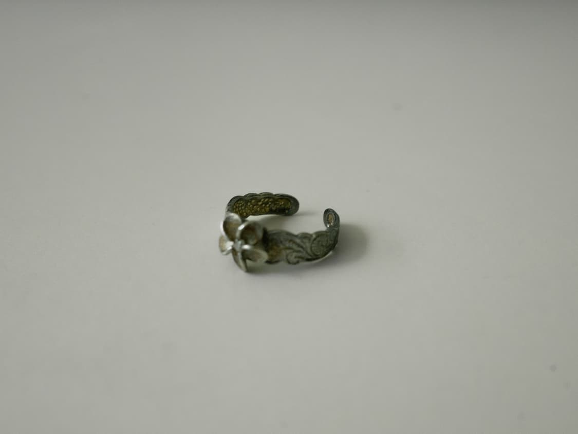 Japanese Vintage silver 925 flower ring 상품이미지2