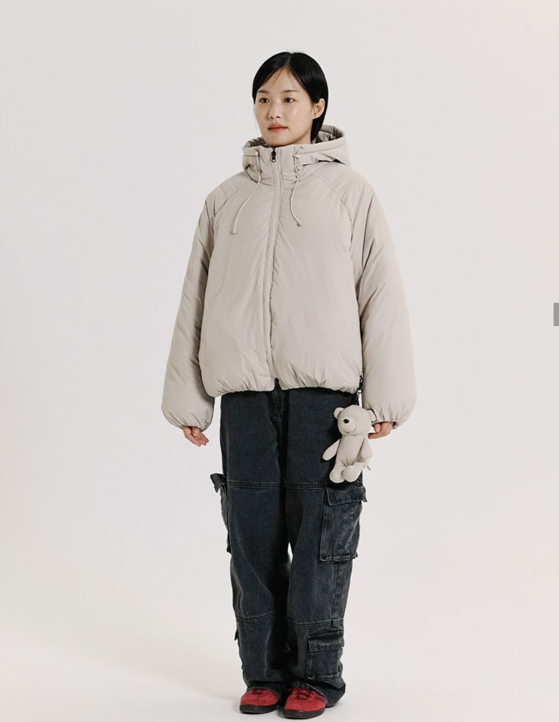 피지컬 에듀케이션 디파트먼트) 베어 키링 푸퍼 자켓 M 상품이미지4