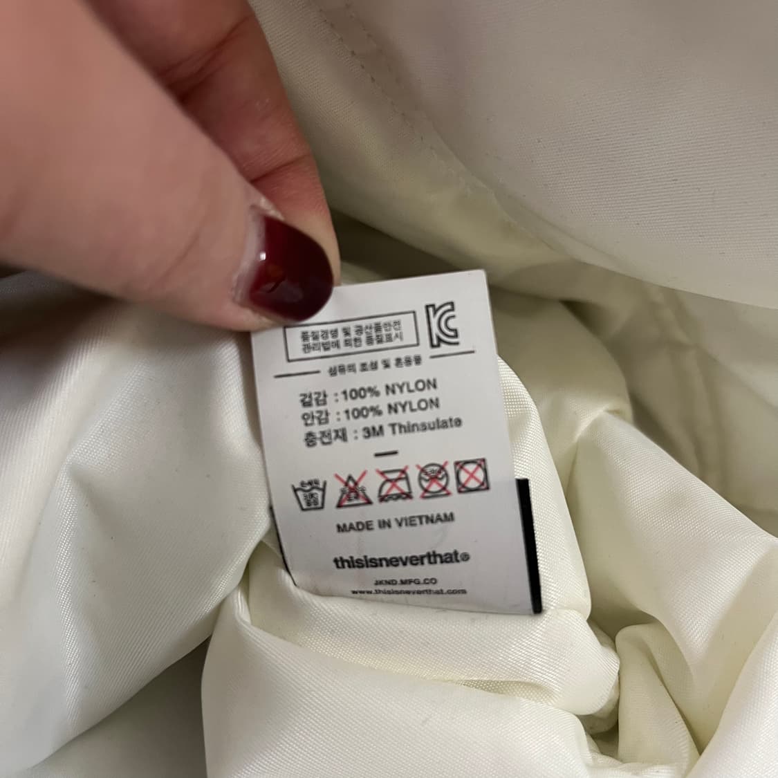 [M] 디스이즈네버댓 벤치 파카 패딩 자켓 0114M1 상품이미지3